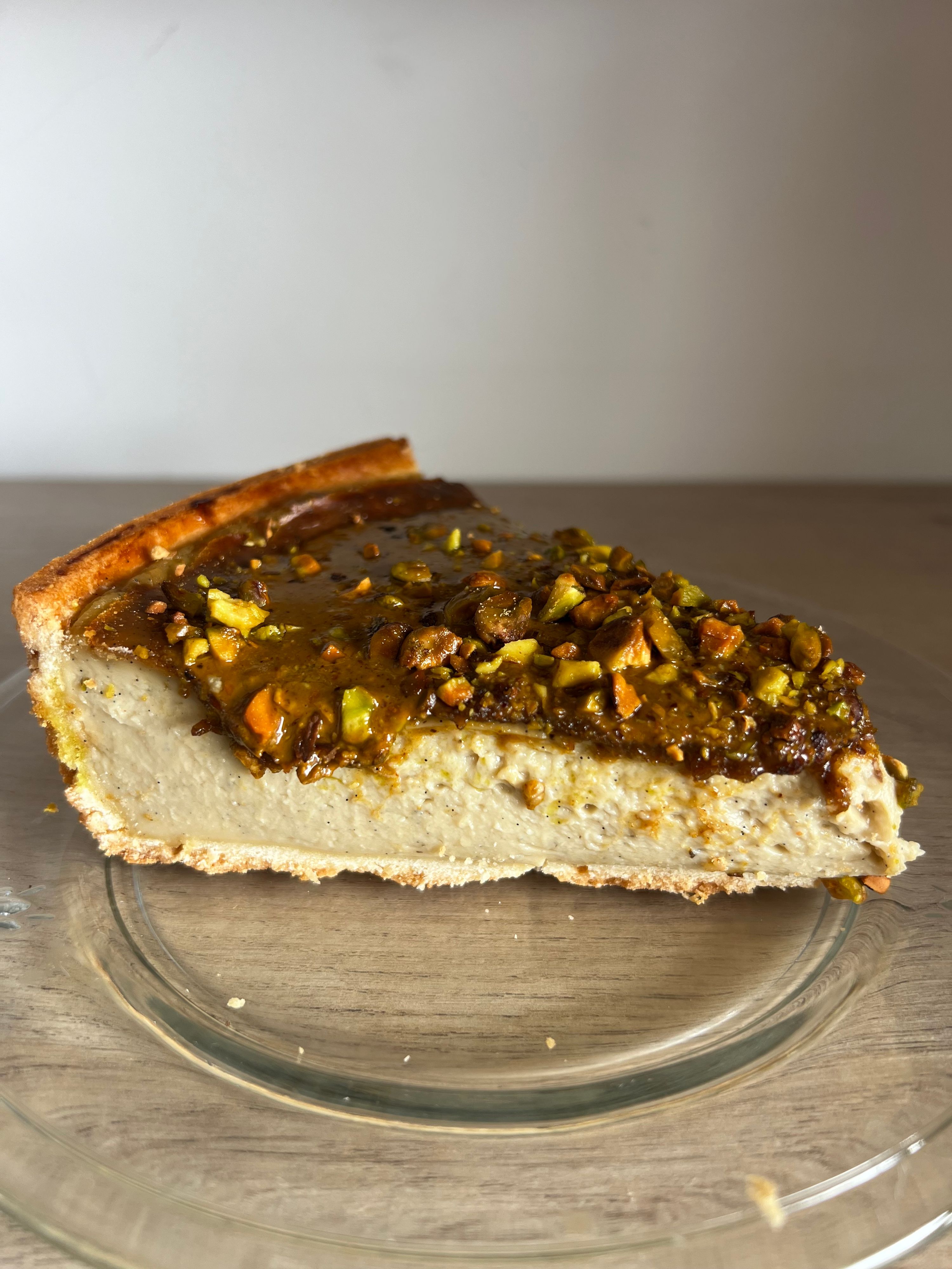 Flan pistache