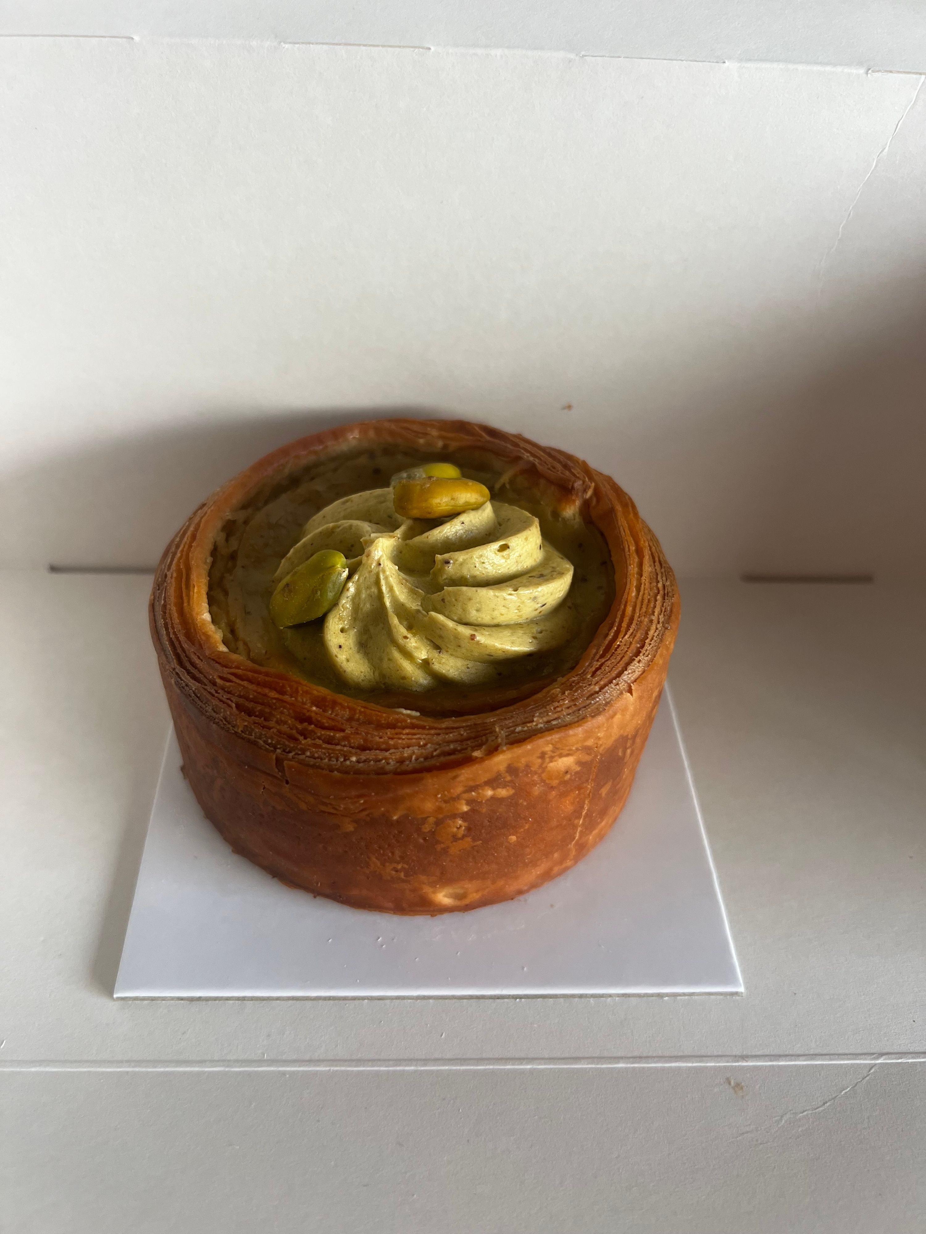 Flan pistache