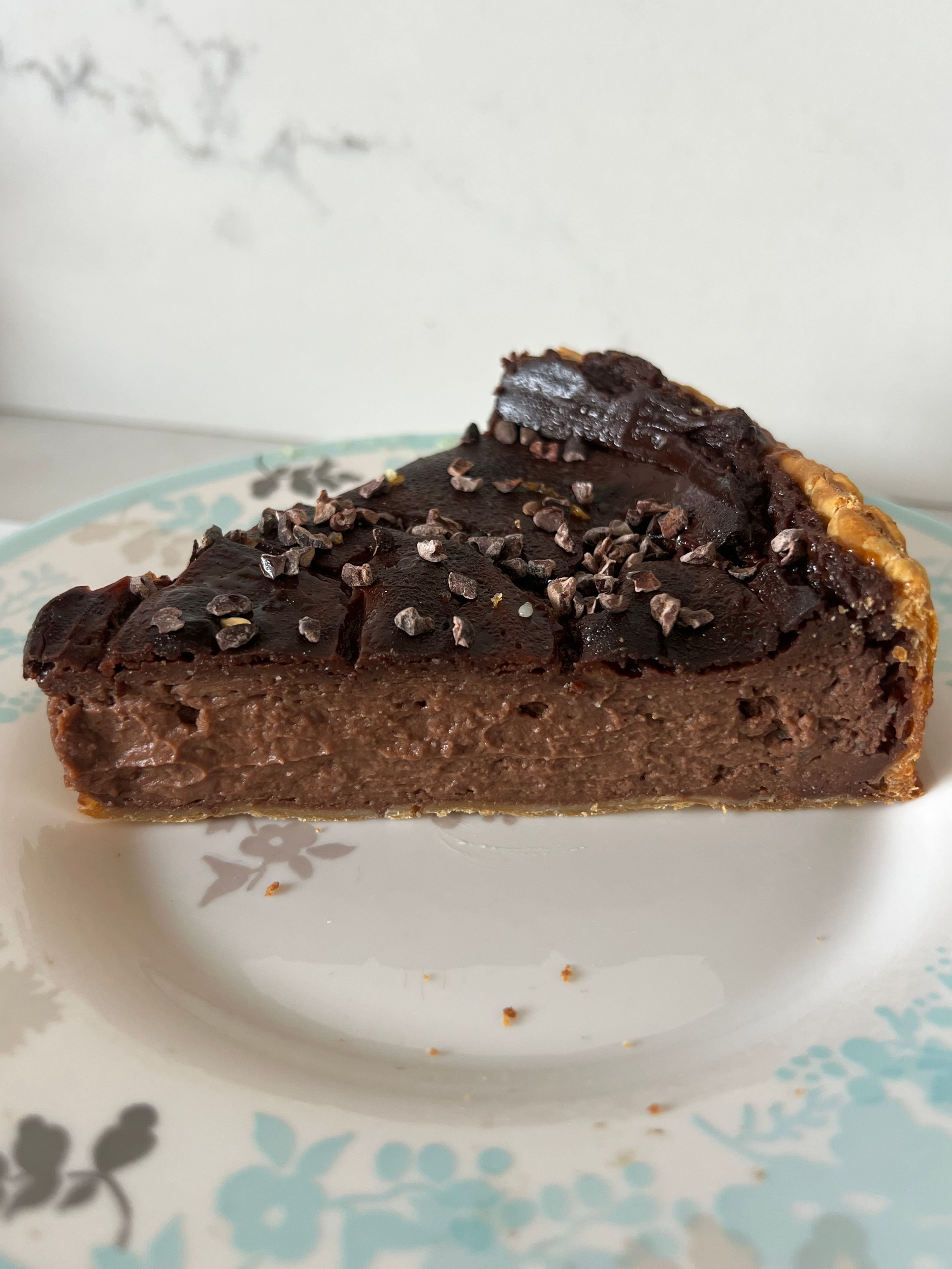 Flan chocolat
