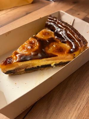 Flan poire chocolat
