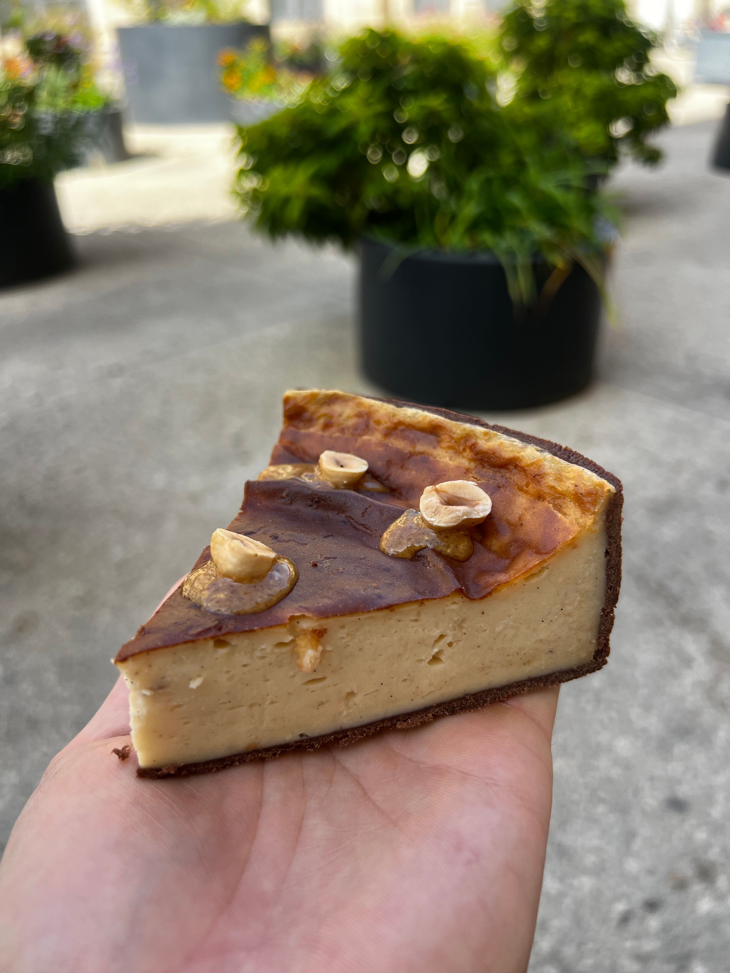 Flan praliné