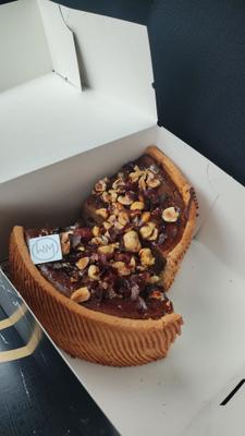 Flan pâtissier praliné