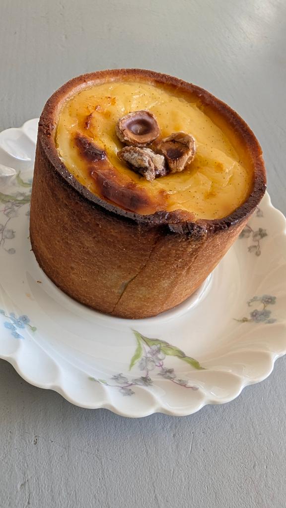 Flan praliné noisettes